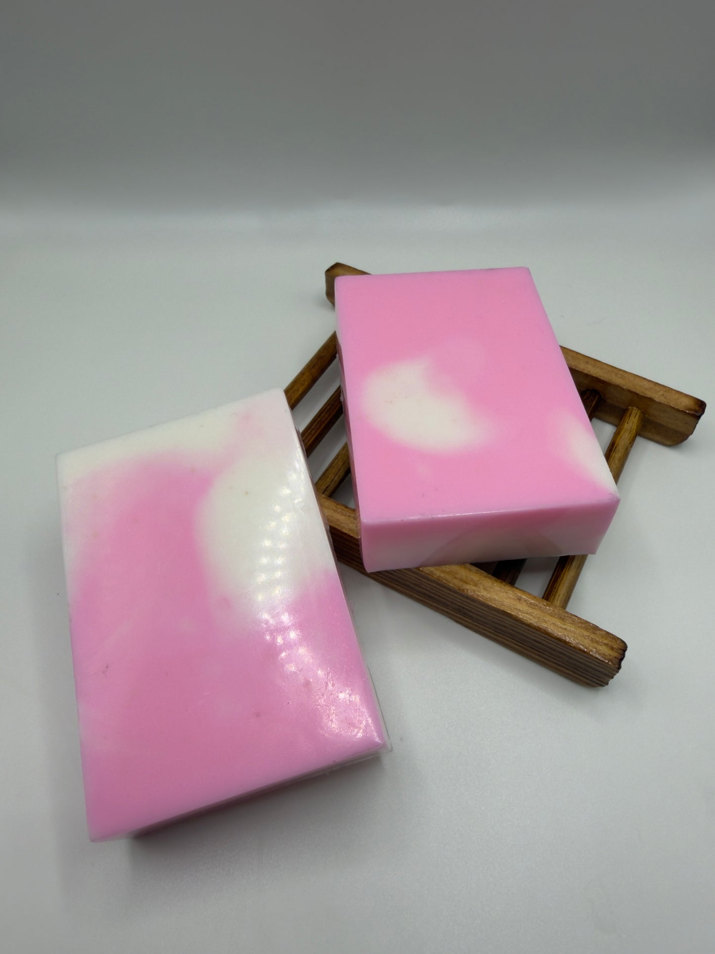 Strawberry shortcake soap