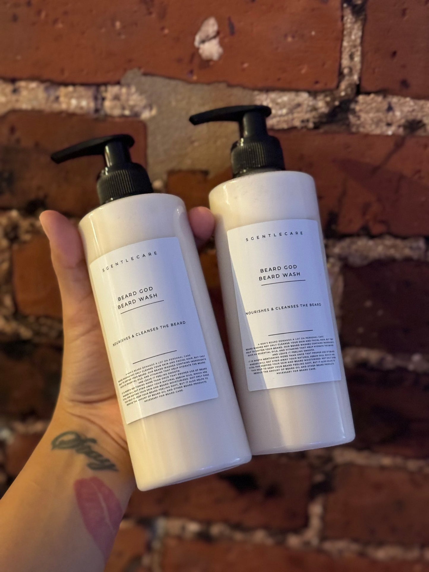 Beard God wash