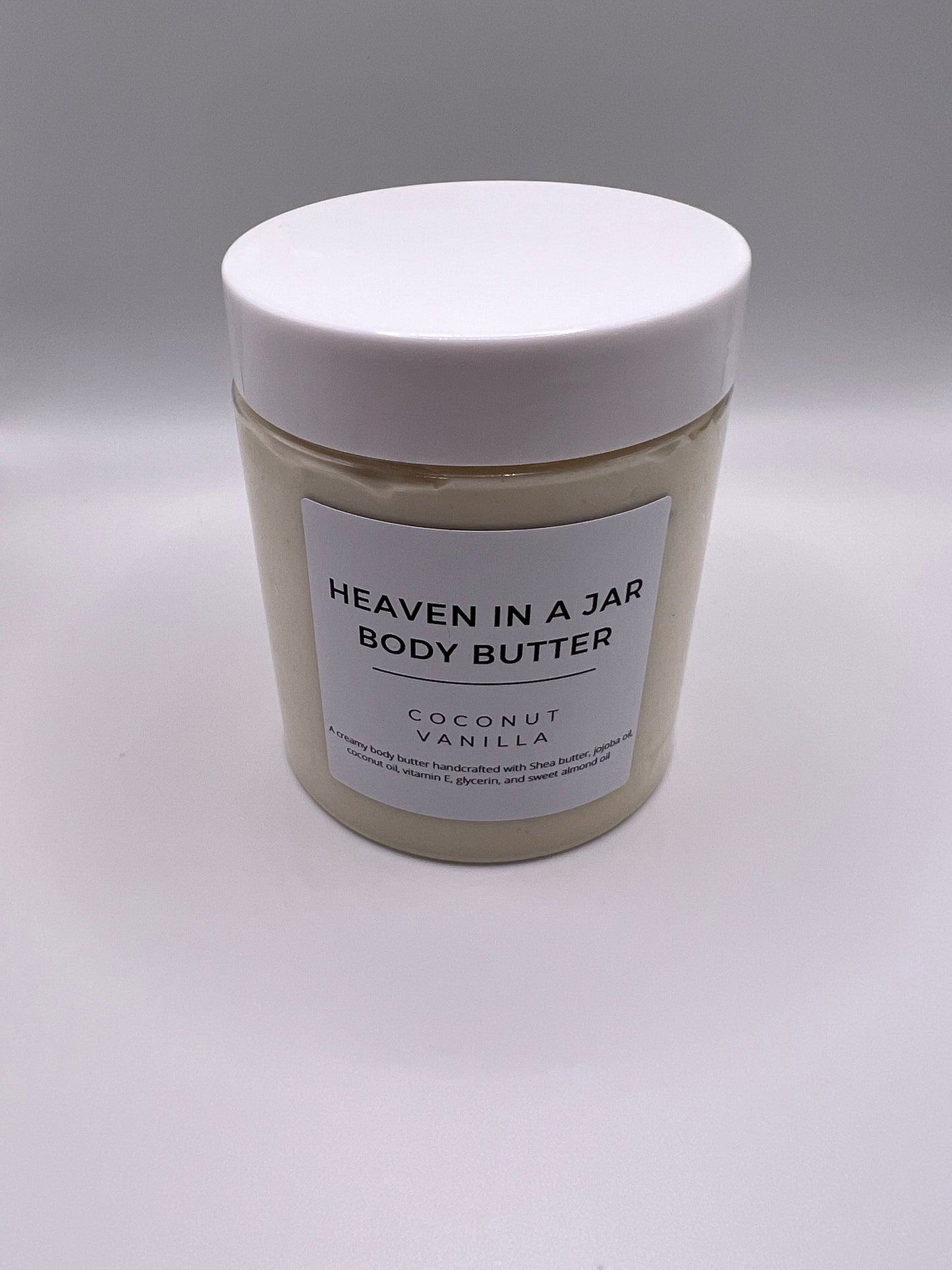 Heaven In a jar coconut vanilla body butter