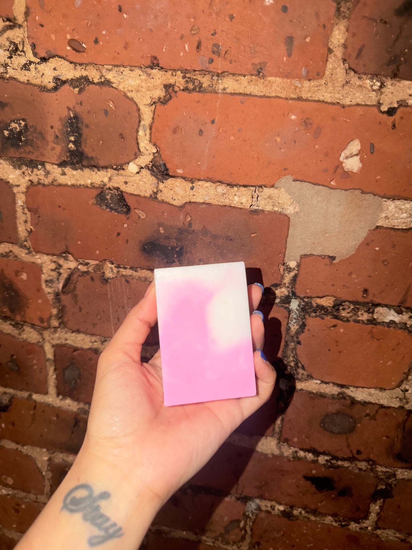 Strawberry shortcake soap