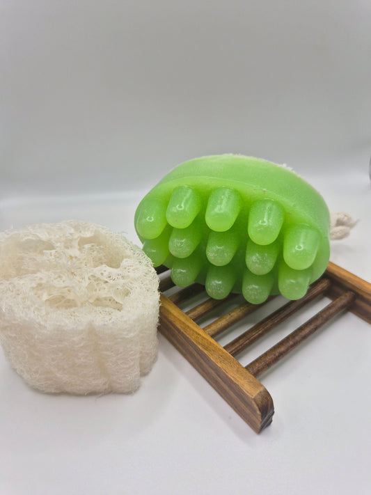 Aloe vera massage soap
